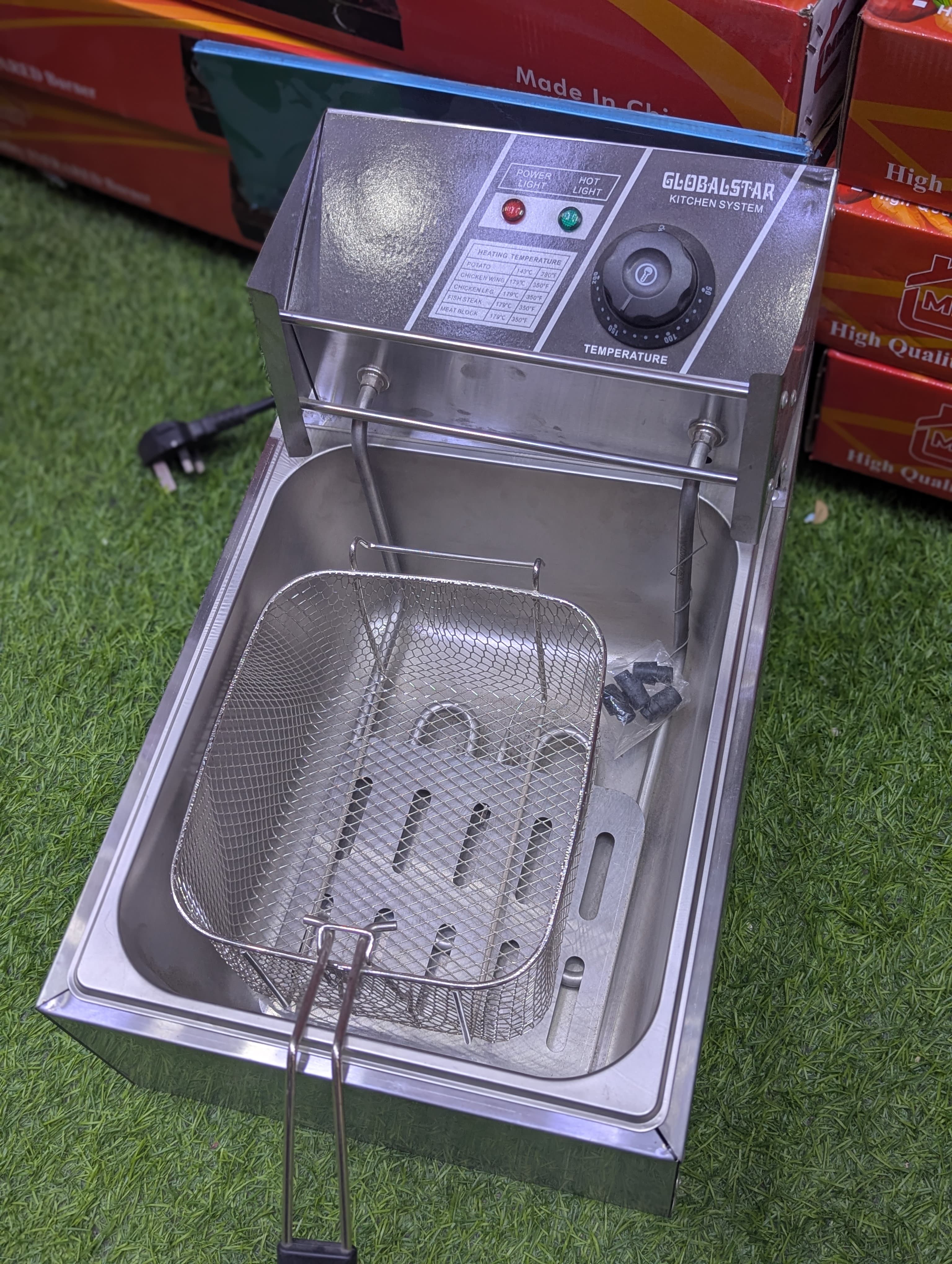 deep fryer ya lita 6 globalstar